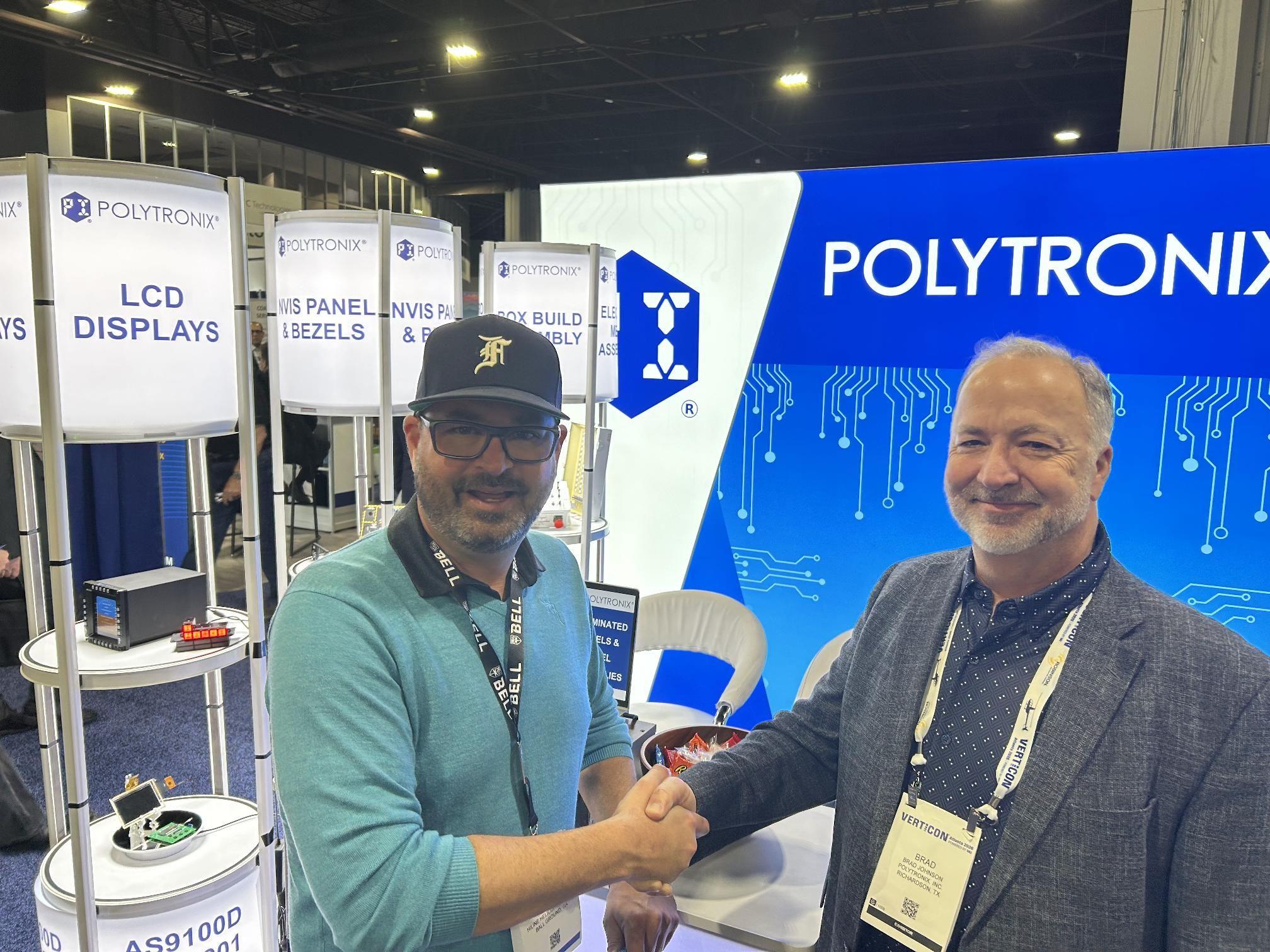 Polytronix at Verticon 2026 in Atlanta.